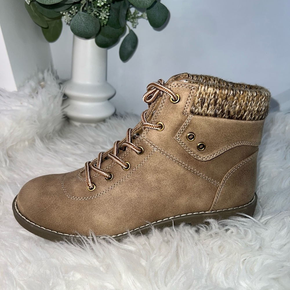 St. John's Bay Brown Lace Up Boots